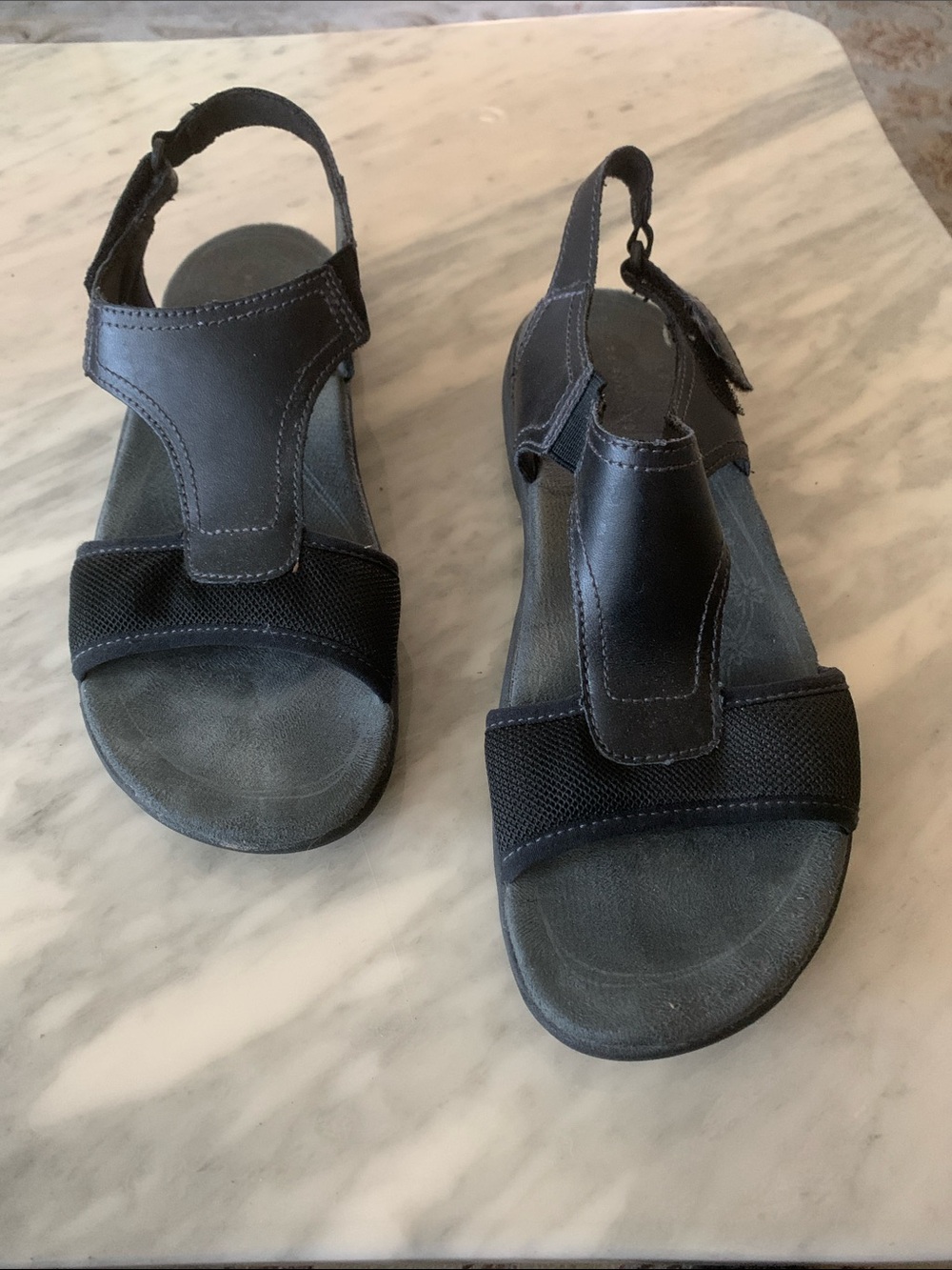 Easy Spirit Black Women's Slingback Sandals